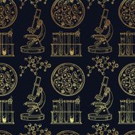 Science And Education Seamless Pattern N7