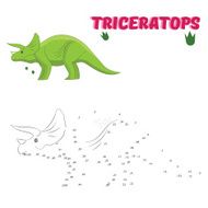 Educational game draw dinosaur N2