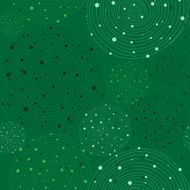 Seamless abstract green background with circular lines Vector il N2