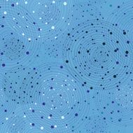 Abstract blue swirls background Vector illustration