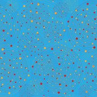 Abstract blue swirls background Vector illustration N3