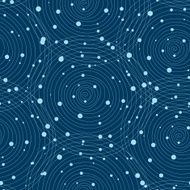 Abstract blue swirls background Vector illustration N7