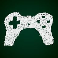 Simple doodle of a game controller N2