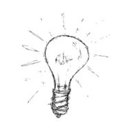 Hand drawn pen and ink style illustration