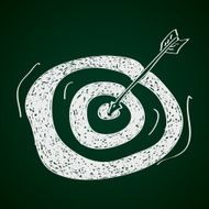 Simple doodle of a target N2