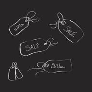 Simple doodle of a sale tag N3
