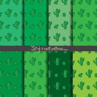 background cactus pattern