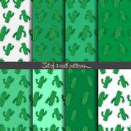 background cactus pattern N3