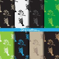 Birds pattern arts
