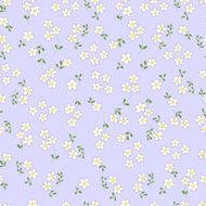 Seamless pattern with bouquets of flowers cartoon N9