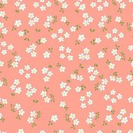 Seamless pattern with bouquets of flowers cartoon N10