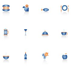 Restaurant icons N31