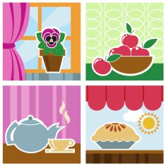 Home Interior Design (vector)