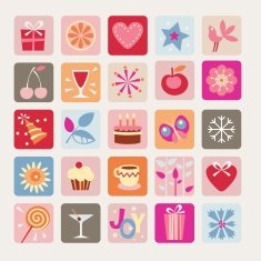Holidays icons N4