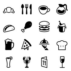 Restaurant icons N33