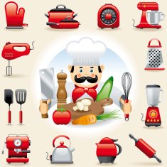 Icon Set cooking