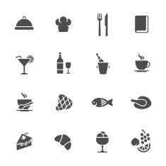 Restaurant icons N35