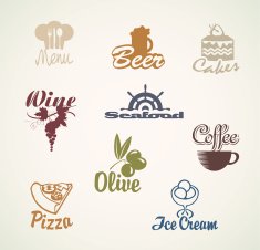 food and drinks signs
