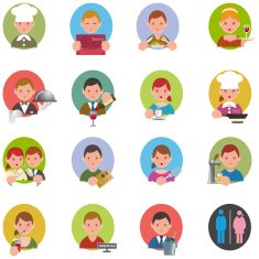 Restaurant icons N42