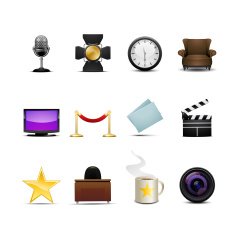 Talk Show Icons