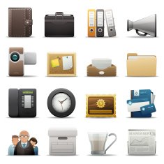 Deluxe Icons - Office