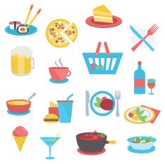 Food seamless background N2
