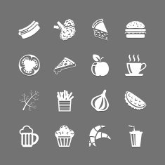 Fast Food Icons N42