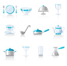 Kitchen Utensil Icons N7