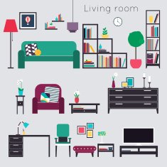 Living room Furniture and Home Accessories