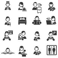 Hotel icons N27