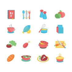 Food Icon Set N34