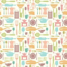 Seamless kitchen background N17