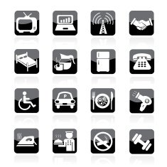 Hotel icons N28