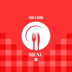 menu food and drink design N2
