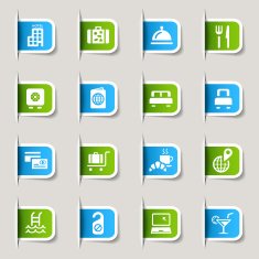 Label - Hotel icons