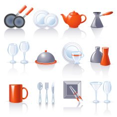 Kitchen Utensil Icons N8