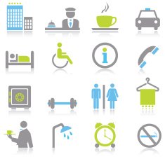 Hotel icons N29