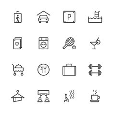 Hotel icons N31