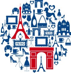 Paris Icon Montage