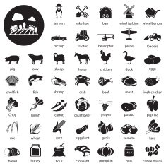 farm icons Set N4