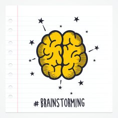 Doodle Brainstorming Icon