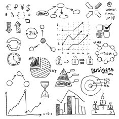 business strategy plan concept idea Infographic Elements