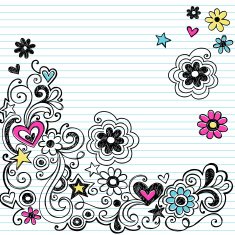 Swirly Marker Doodles