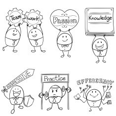 Cartoon businessman illustration N9