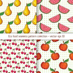 Fruit pattern set