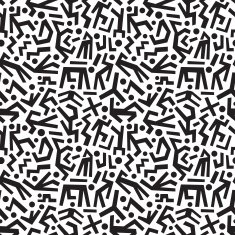 people - abstract seamless background N2