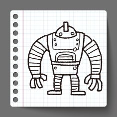 robot doodle N2