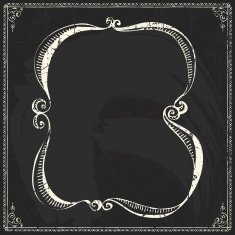 Doodle frame Chalkboard
