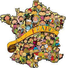 Population of France - Illustration