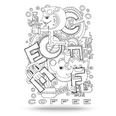 Doodle element with concept of a creative idea N2
